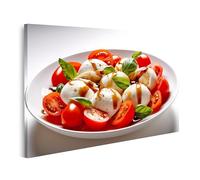 islandburner Prime Quadro su tela mozzarella pomodori insalata con basilico e balsamico immagini murali poster