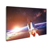 islandburner Prime Quadro su tela navicella spaziale inizia in tutto l'alba pianeta terra? immagini murali poster