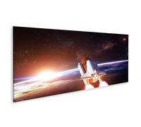 islandburner Prime Quadro su tela navicella spaziale inizia in tutto l'alba pianeta terra? immagini murali poster