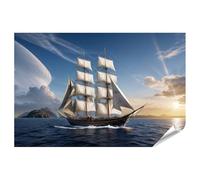 islandburner Prime XXL - Poster a vela prima del tramonto e dell'isola