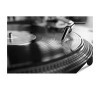 islandburner Prime XXL - Poster per dischi in vinile con primo piano in bianco e nero