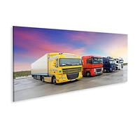 islandburner Quadri Moderni Camion, mezzi di Trasporto Stampa su Tela - Quadro x poltrone Salotto Cucina mobili Ufficio casa - Fotografica Formato XXL DLY