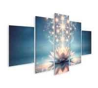 islandburner Quadro da parete per i fan dei giocatori neon videogioco controller cyber gaming su tela immagini poster