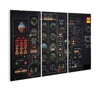 islandburner Quadro su tela Aerei strumenti di visualizzazione della cabina di pilotaggio ILSZ Quadri Stampe Immagini Murale Decorazione da parete