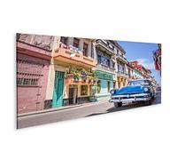 islandburner Quadro su tela Auto d'epoca americana L'Avana Cuba Quadri Stampe Arte Poster Murale