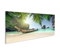 islandburner Quadro su tela Barca Phi Phi Island Thailandia Quadri Stampe Immagini Murale Decorazione da parete