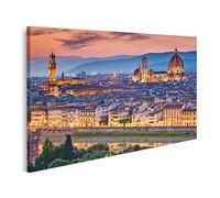 islandburner Quadro su tela Bellissimo tramonto sulla cattedrale di Santa Maria del Fiore Duomo di Firenze Quadri Stampe x soggiorno