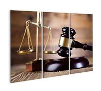 islandburner Quadro su tela Bilancia di giustizia Ufficio legale di giustizia Quadri Stampe Immagini Murale Decorazione da parete