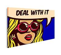 islandburner Quadro su Tela Deal Vintage Pop Art Comic Book Panel Cool Immagini Poster