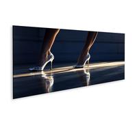 islandburner Quadro su tela Elegante tacchi a spillo su parquet lucido - Panorama - E1