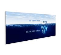 islandburner Quadro su Tela Il Diritto di Fare Business Concetto Motivazionale per L'Ufficio o Ufficio di ca BYRM Quadri Stampe Immagini Murale Decorazione da Parete