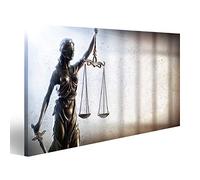 islandburner Quadro su tela Lady Justice Studio Legale Avvocato Quadri Stampe Immagini Murale Decorazione da parete