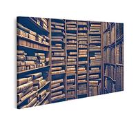 islandburner Quadro su tela Libri vecchio stile scaffale della biblioteca antico IVBQ Quadri Stampe Immagini Murale Decorazione da parete