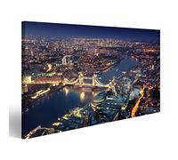 islandburner Quadro su Tela Londra Di Notte Architetture Urbane E Torre Bridge Immagini Murali Poster