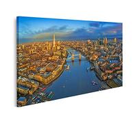 islandburner Quadro su tela Londra Inghilterra Vista panoramica dello skyline tra cui la Torre iconica GDUE Quadri Stampe Immagini Murale Decorazione da parete