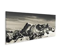 islandburner Quadro su tela, Mont Blanc Nelle Alpi Francia