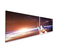 islandburner Quadro su tela navicella spaziale lancia in tutto l'alba pianeta terra? immagini murali poster