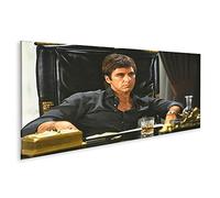 islandburner Quadro su tela Pacino Scarface Tony Montana cult gangster film Hollywood OG immagini murali poster