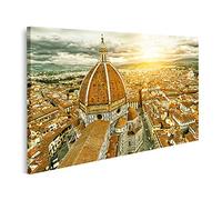 islandburner Quadro su tela Panorama di Firenze La Basilica Di Santa Maria Del Fiore Quadri Stampe x soggiorno