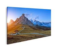 islandburner Quadro su tela Passo Giau Dolomiti Italia La Gusela Nuvolau Gruppo Alto Adi Quadri Stampe per soggiorno ufficio