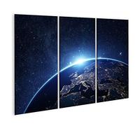 islandburner Quadro su tela Pianeta Terra dallo spazio nella notte Alcuni elementi di questo Quadri Stampe x soggiorno