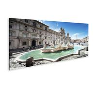 islandburner - Quadro su tela, Piazza Navona a Roma Italia