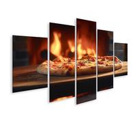 islandburner Quadro su Tela Pizza In Forno a Legna Immagini Incantato Murale Poster