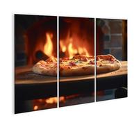islandburner Quadro su Tela Pizza In Forno a Legna Immagini Incantato Murale Poster
