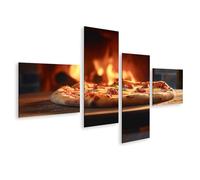 islandburner Quadro su Tela Pizza In Forno a Legna Immagini Incantato Murale Poster