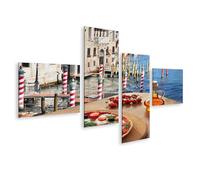 islandburner Quadro su Tela Pizza Vista Canale A Venezia Immagini Murali Poster
