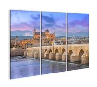 islandburner Quadro su tela Ponte romano e Mezquita al tramonto a Córdoba Immagini Murali Poster