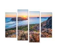 islandburner Quadro su tela Tramonto sulla spiaggia di Balos, Creta, Grecia, Isola di Gr Quadri Stampe per soggiorno ufficio