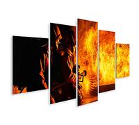 islandburner Quadro su Tela Vigili del Fuoco Fiamme estinguere i Vigili del Fuoco in Uso Immagini murali Poster