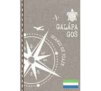 Islas Galapagos Diario de Viaje: Libro de Registro de Viajes - Cuaderno de Recuerdos de Actividades en Vacaciones para Escribir, Dibujar - Cuadrícula de Puntos, Bucket List, Dotted Notebook Journal A5