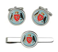 Isle Di Man Cappotto Of Arms Gemelli E Fermacravatta Set