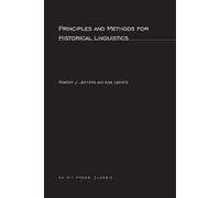 Isle Lehiste Robert J. J Principles and Methods for Historical Lingu (Tascabile)