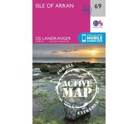 Isle of Arran (Map) OS Landranger Active Map