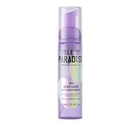 Isle of Paradise Mousse autoabbronzante, scura (200 ml) Glow Clear, schiuma autoabbronzante, ingredienti naturali e vegana (la confezione può variare)
