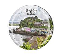 Isle of Skye Scotland - Calamita da frigorifero 3D in vetro di cristallo, souvenir da viaggio, collezione regalo, decorazione per la casa e la cucina