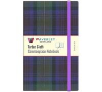 Isle of Skye: Waverley Scotland Large Tartan Cloth Commonplace Notebook: 37