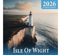 Isle Of Wight 2026 Calendar: coastal beauty, cliffs, and countryside of southern England