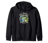 Isle Royale National Park | Michigan Felpa con Cappuccio