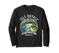 Isle Royale National Park | Michigan Maglia a Manica