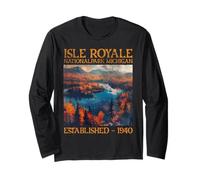 Isle Royale National Park | Michigan Maglia a Manica