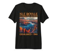 Isle Royale National Park | Michigan Maglietta Premium