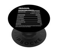 Ismail Dichiarazione Nutrizionale Nome Divertente PopSockets PopGrip Adesivo