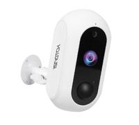 iSnatch HeyCam Free-S - Telecamera Wi-Fi a batterie, Full-HD, per Esterni, Rilevazione di Movimento, Visione Notturna ed a Infrarossi, Speaker e Microfono