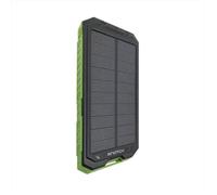 Isnatch - S10 - Power Bank A Energia Solare 10000mah-nero/verde ISNATCH