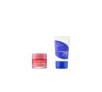 Isntree - Hyaluronic Acid Watery Sun Gel SPF50+ PA++++ - 50ml (1ea) + LANEIGE - Lip Sleeping Mask EX - 20g - Berry (1ea) Set