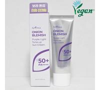 ISNTREE Onion Blemish Purple Light Tone-Up Crema Solare 40ml SPF50+P Pro...